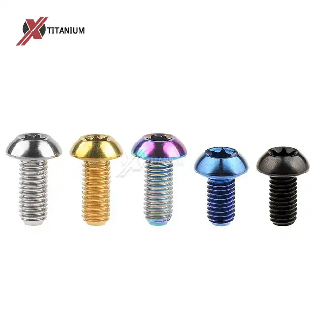 Hot Sale GR5 Titanium Rotor Bolts For Bicycle
